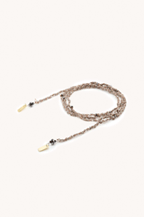 MARIE LAURE CHAMOREL - Collier N.182 Argent Beige