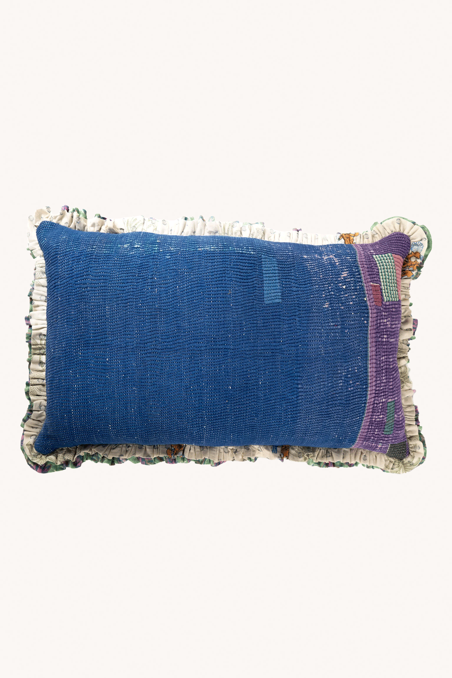 L'ÎLE BLEUE - COUSSIN EN KANTHA 11
