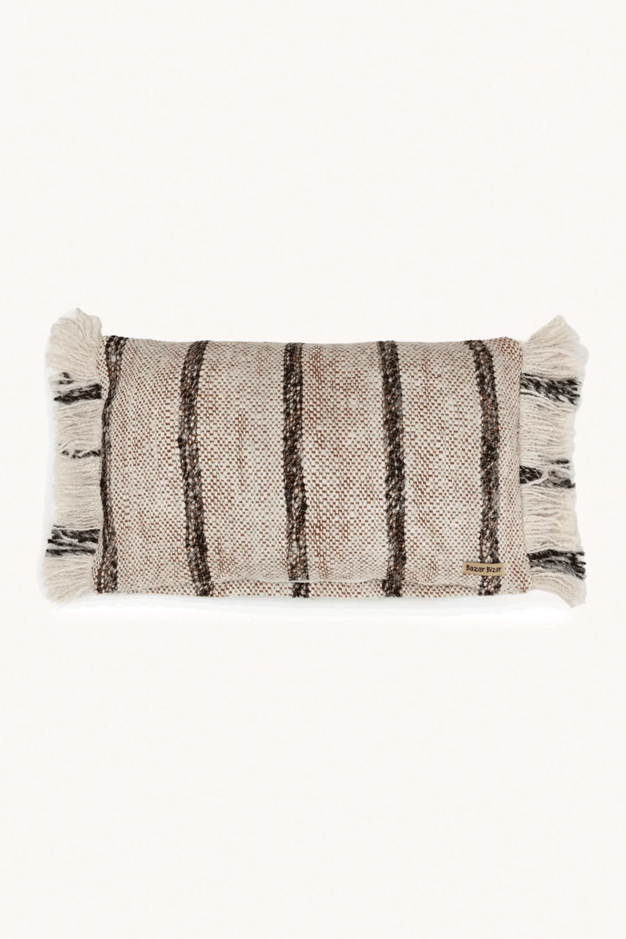 BAZAR BIZAR LIVING - HOUSSE DE COUSSIN BLANC BOHEME