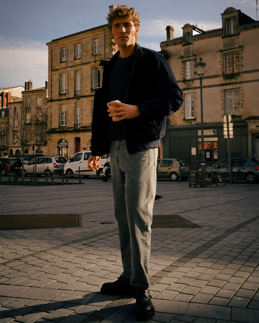 EDWIN – Cosmos Pant Pembroke Black Heavy Bleach Waschung