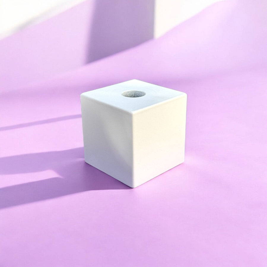 PINK STORIES - Flipper Cube White
