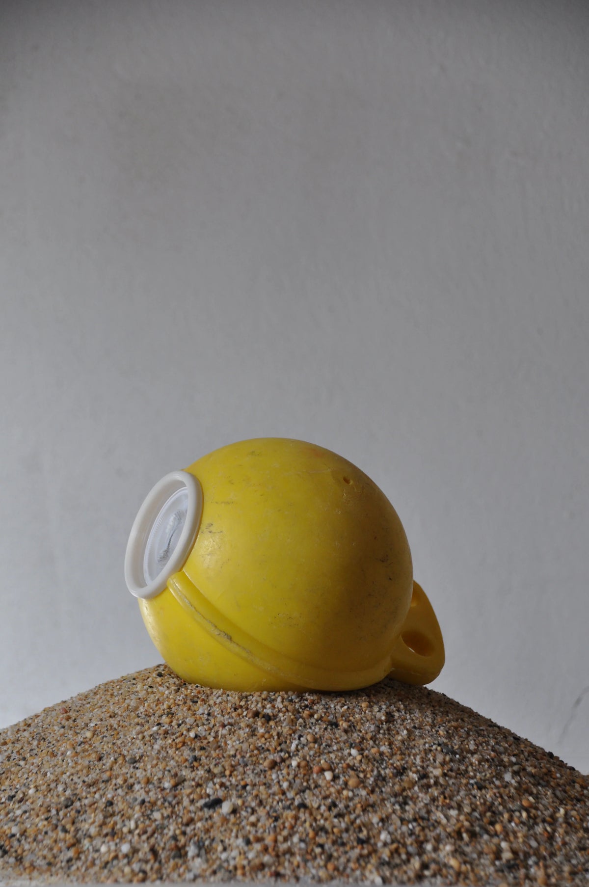 Lampe baladeuse Dérive en flotteur de pêche jaune, vue principale