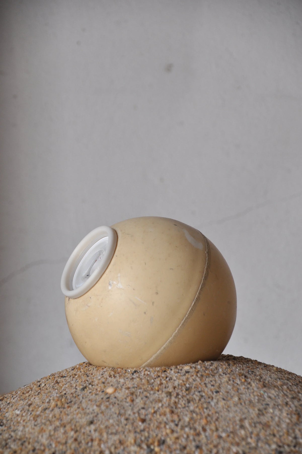 Lampe baladeuse Dérive en flotteur de pêche jaune clair, vue principale