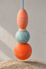 DÉRIVE - LAMPE TOTEM 3 FLOTTEURS - ROUGE/BLEU/ORANGE