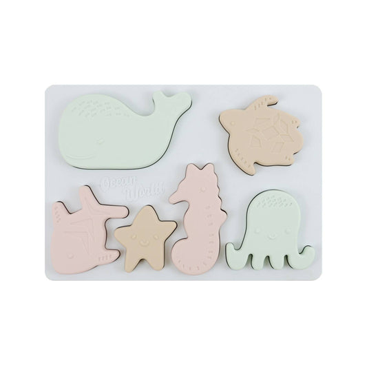 CHoO - Puzzle Animaux de la mer en Silicone