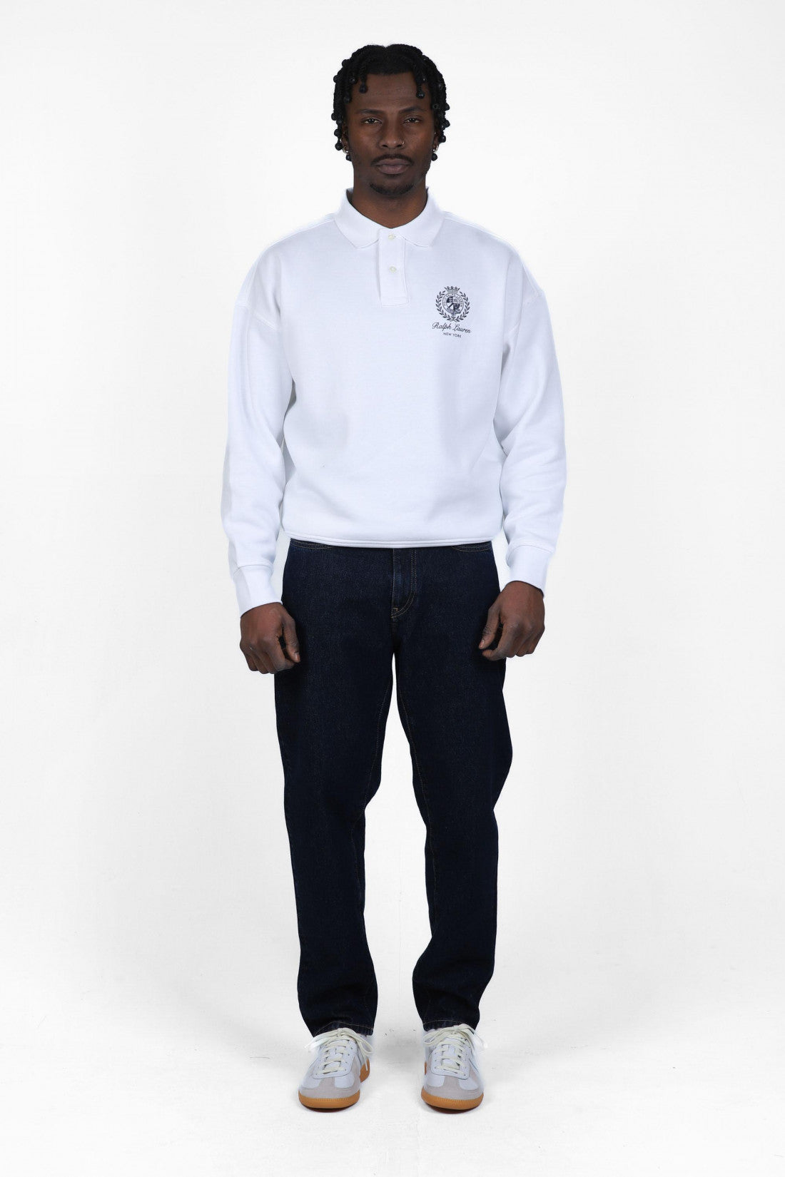 Jean homme Edwin Regular Tapered Red Selvedge blue rinsed, troisième vue