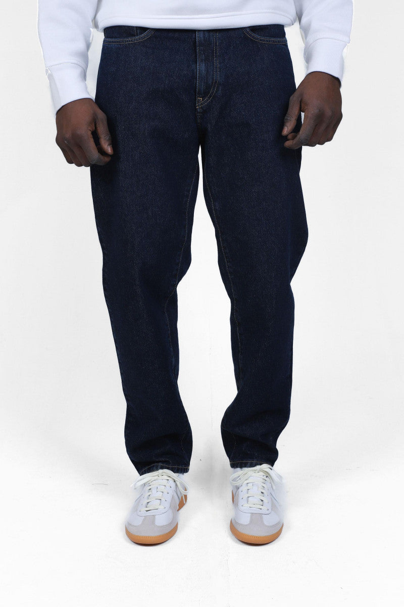Jean homme Edwin Regular Tapered Red Selvedge blue rinsed, septième vue