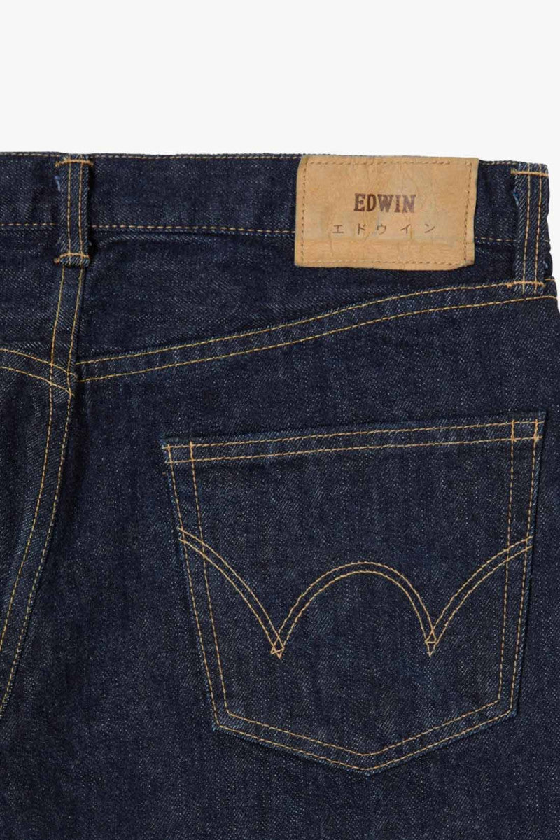 Jean homme Edwin Regular Tapered Red Selvedge blue rinsed, deuxième vue