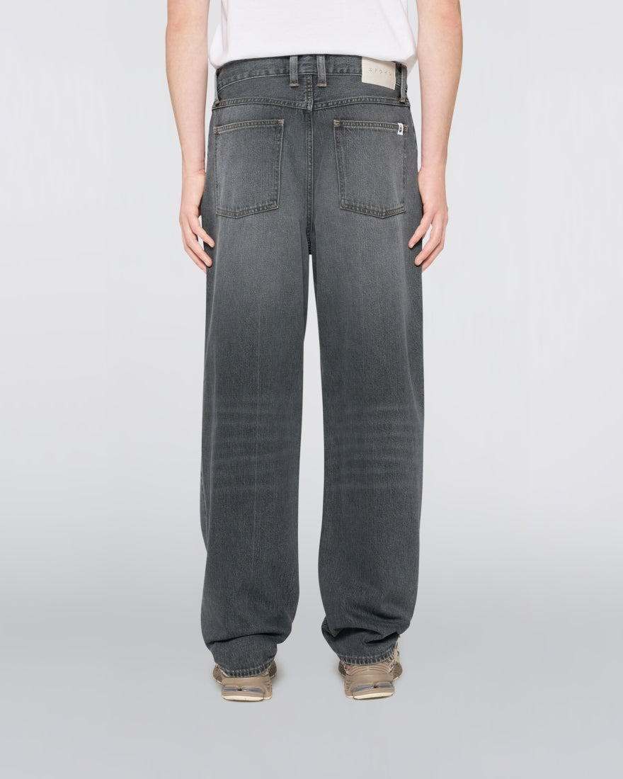 Jean EDWIN Tyrell Pant noir Radium Wash vu de dos