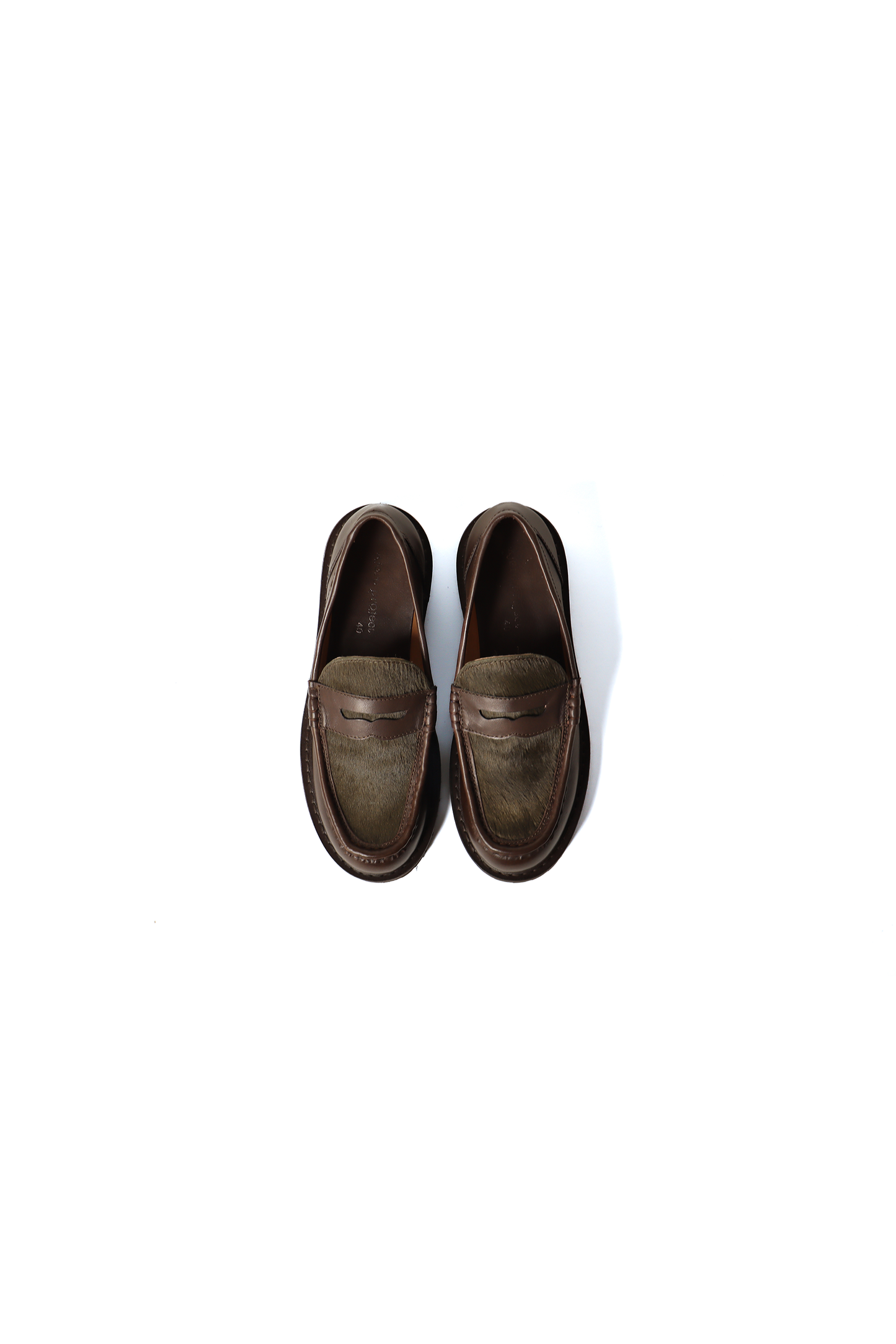KJORE PROJECT - Suede Loafer Olive