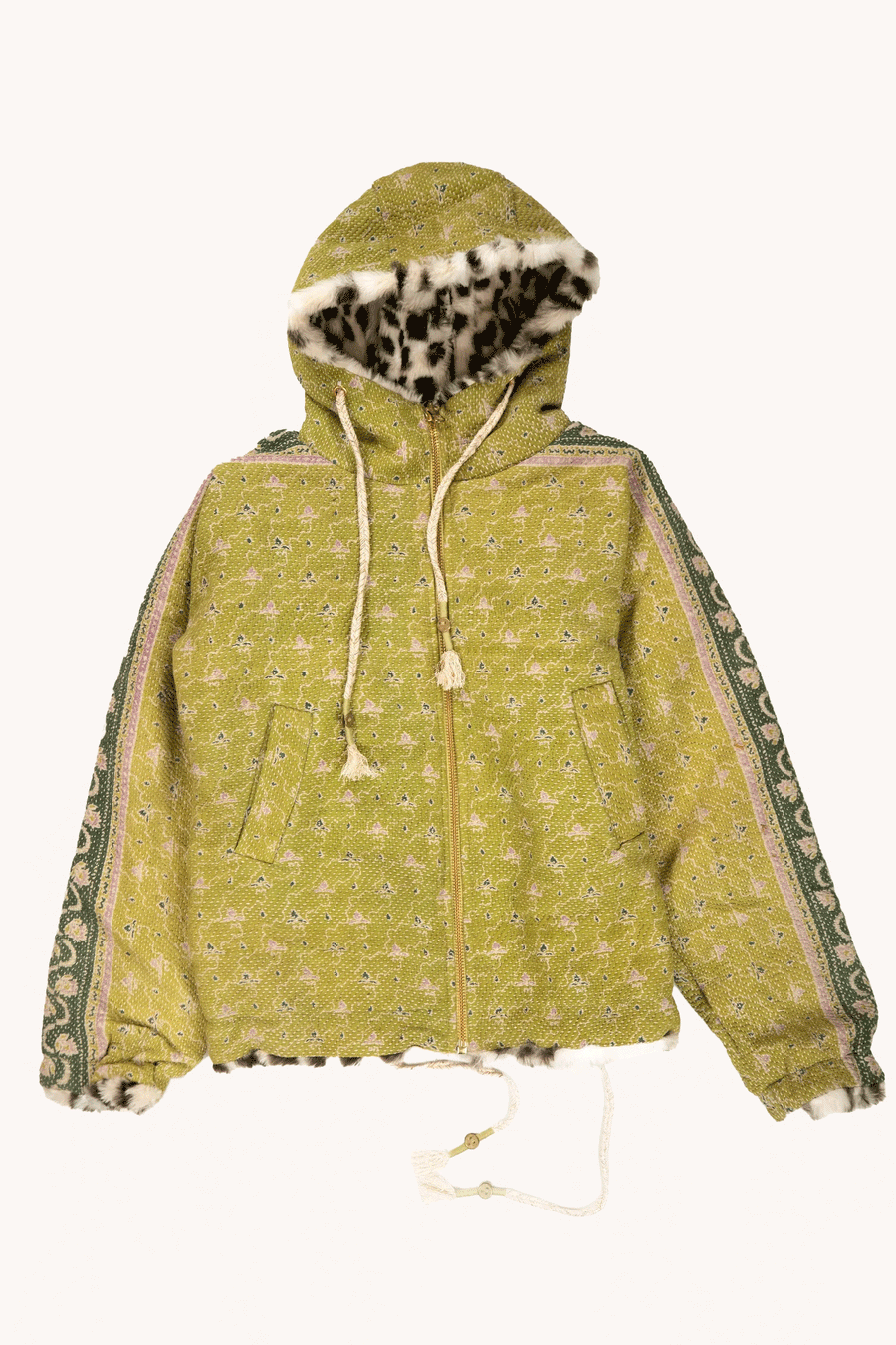 L’ÎLE BLEUE - MANTEAU HOODIE