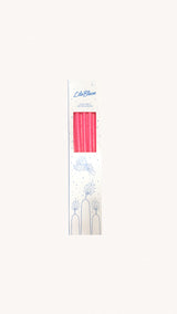 CIERGERIE DES PREMONTRES - Coffret de 10 bougies rose fluo