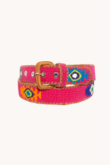 LA MANSA - Fuscia Ethnic Belt