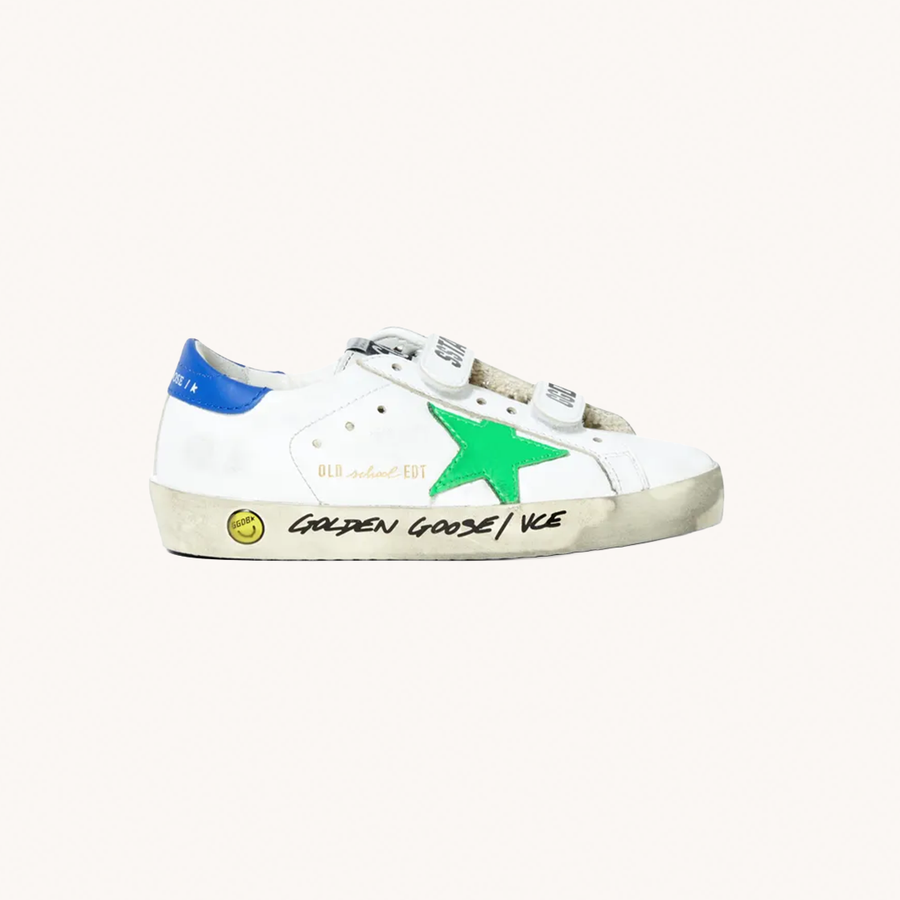 GOLDEN GOOSE - BASKET POUR ENFANT OLD SCHOOL MULTICOLOR