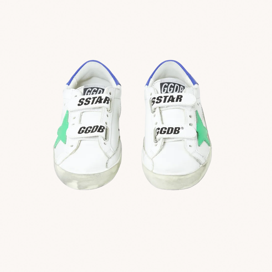 GOLDEN GOOSE - BASKET POUR ENFANT OLD SCHOOL MULTICOLOR