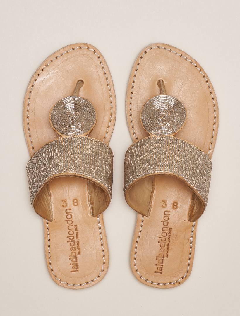 LAIDBACK - Sandales Heron Silver