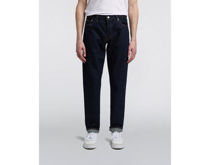 EDWIN - Regular Tapered Jeans Blue Rinsed