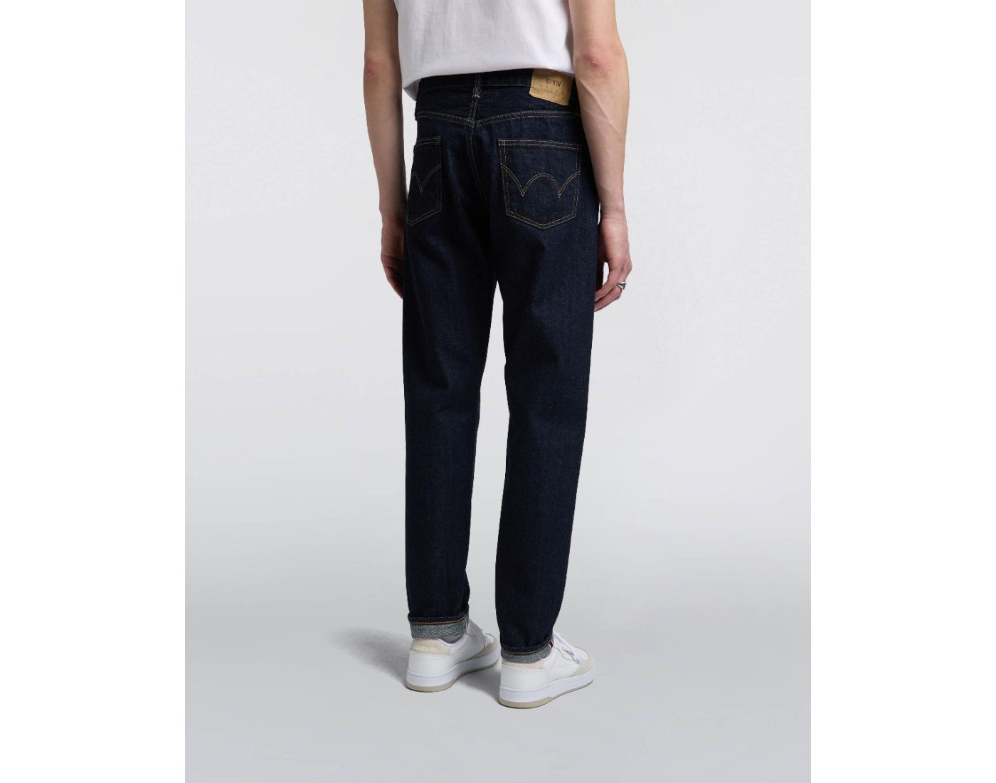EDWIN - Regular Tapered Jeans Blue Rinsed