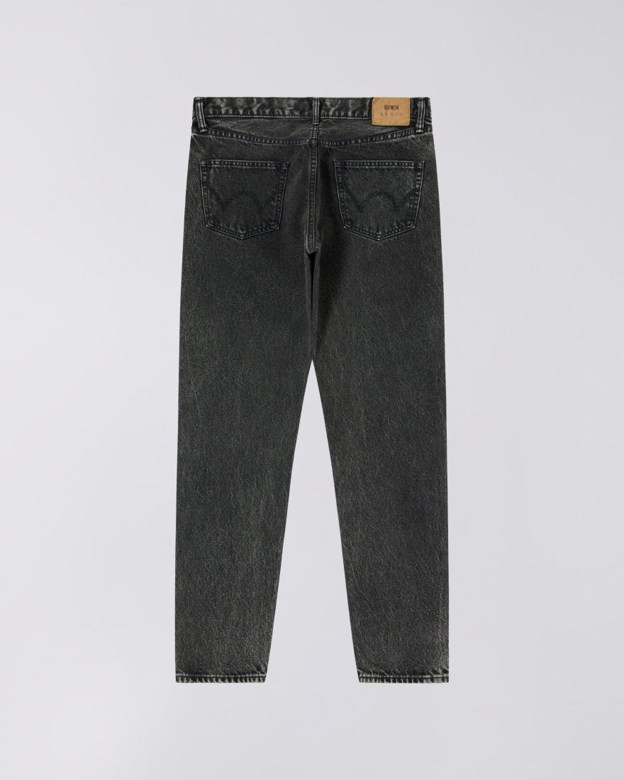 Jean homme Edwin Regular Tapered Kaihara black dark used, deuxième vue
