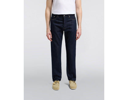 EDWIN - Regular Straight Jeans Blue Rinsed