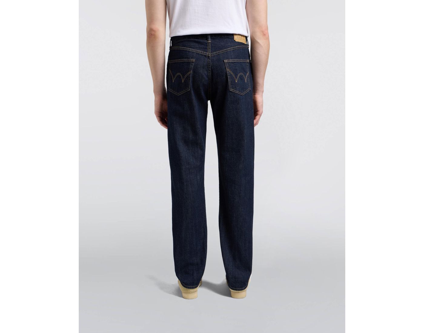 EDWIN - Regular Straight Jeans Blue Rinsed