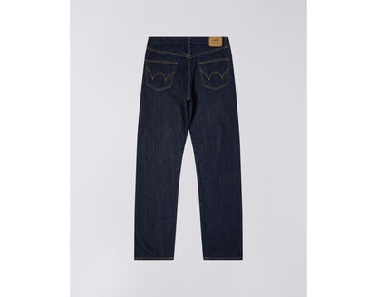 EDWIN - Regular Straight Jeans Blue Rinsed