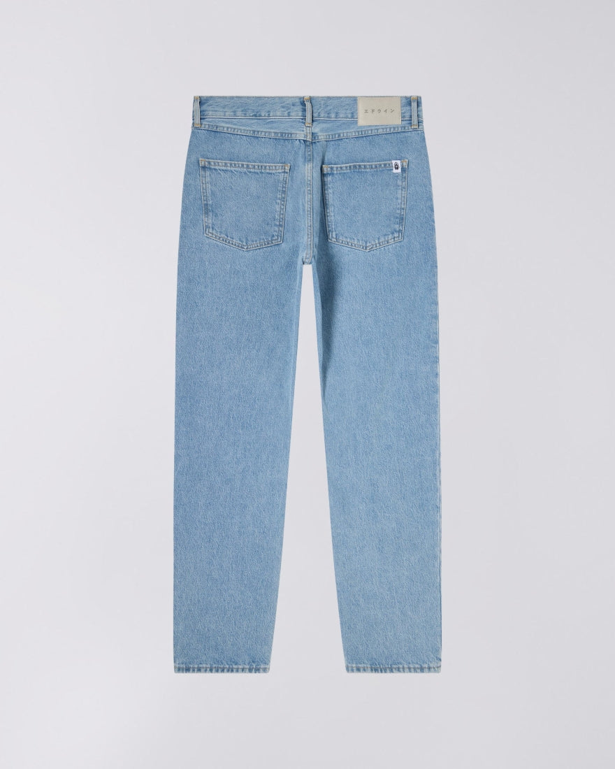 Jean Edwin Cosmos Pant lavage Blue Heavy Bleach pour homme, deuxième vue