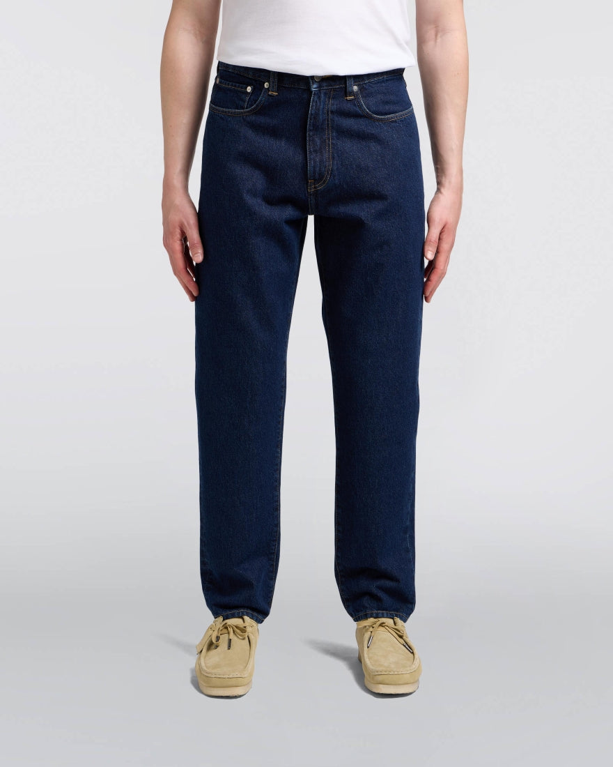 EDWIN - COSMOS PANT BLUE DARK MARBLE