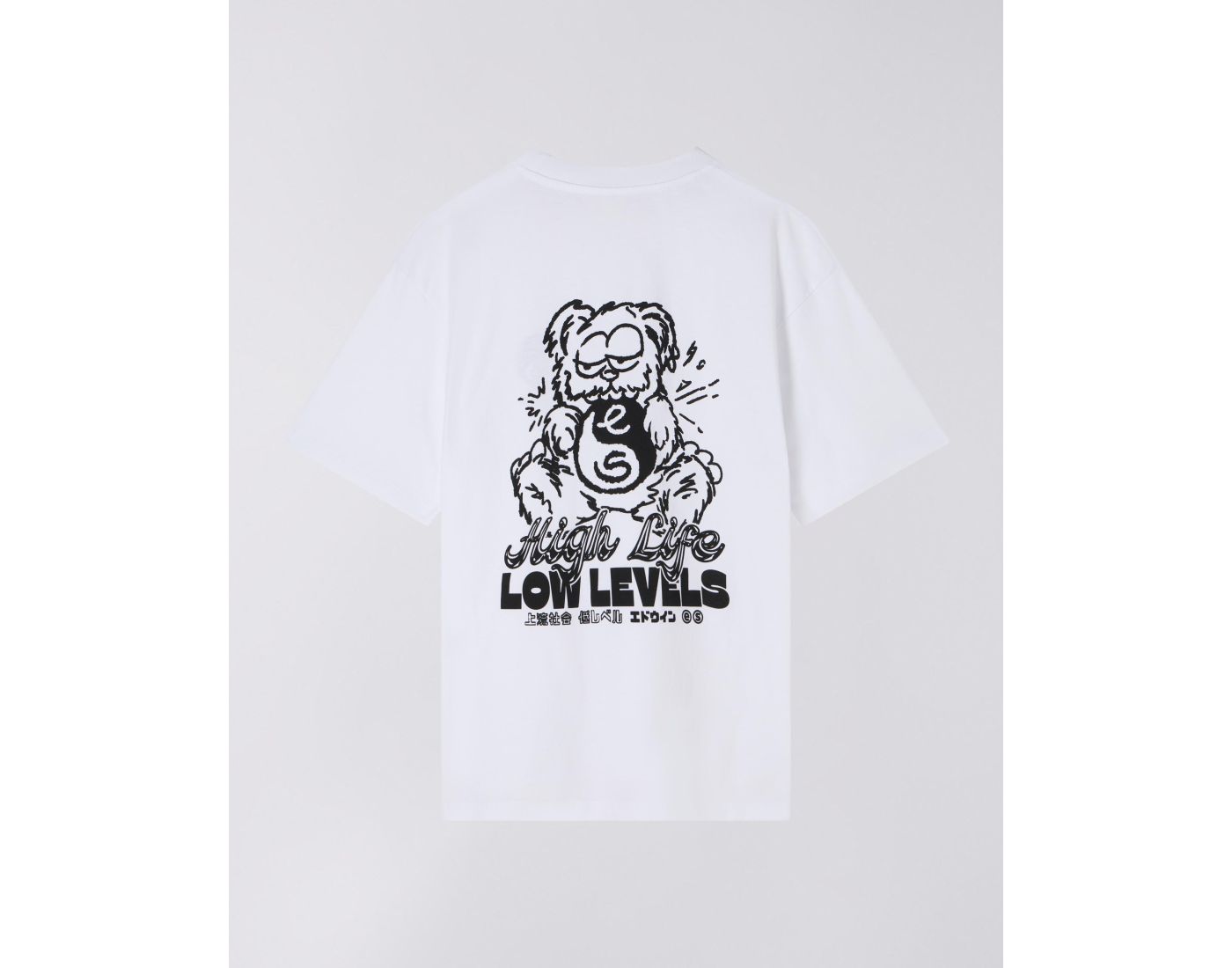 EDWIN - Tee-shirt High Bear White