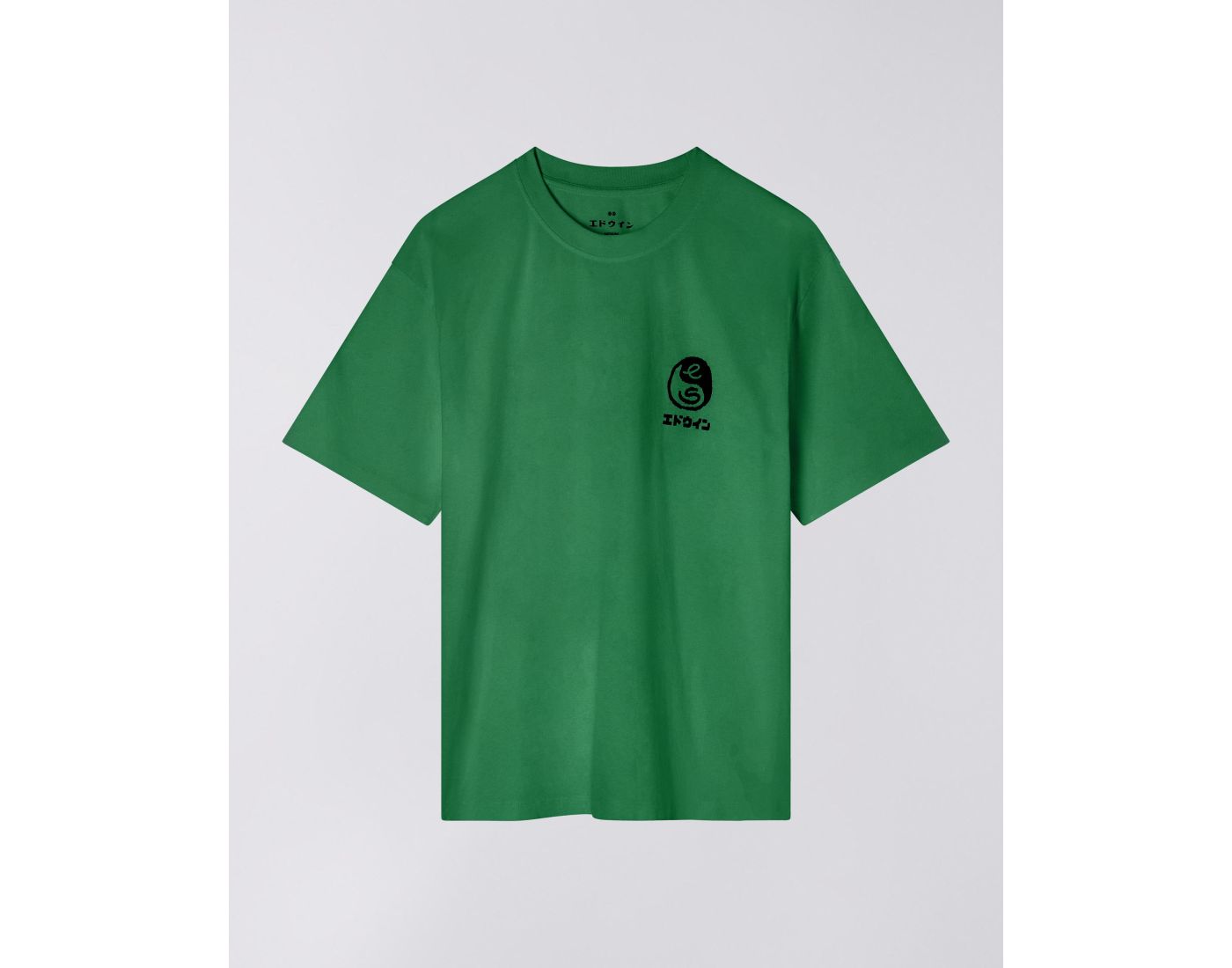 EDWIN - Tee-shirt High Bear Mint Green