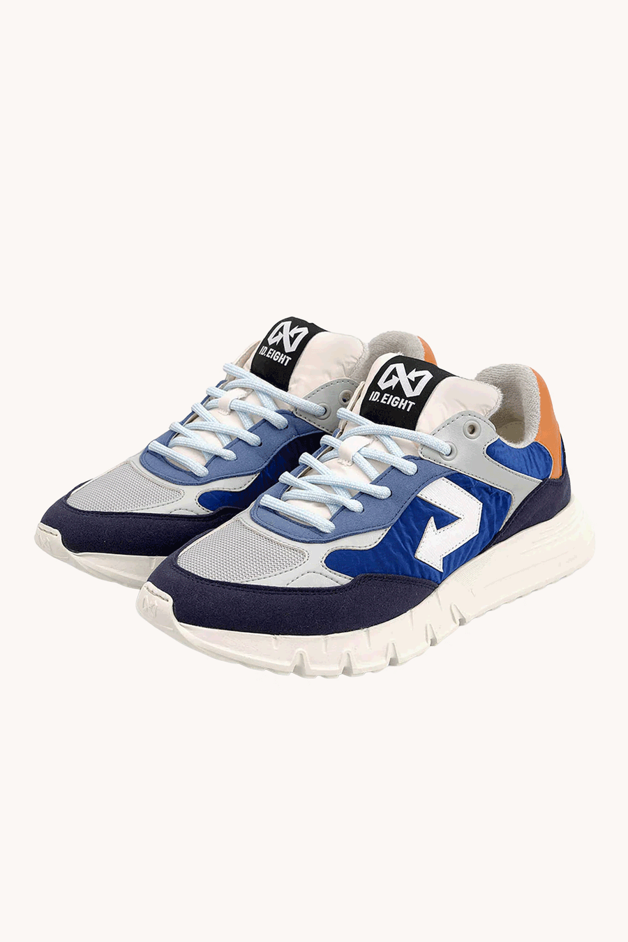 ID.EIGHT - MEN'S MARU SNEAKERS MIB MIXED BLUES