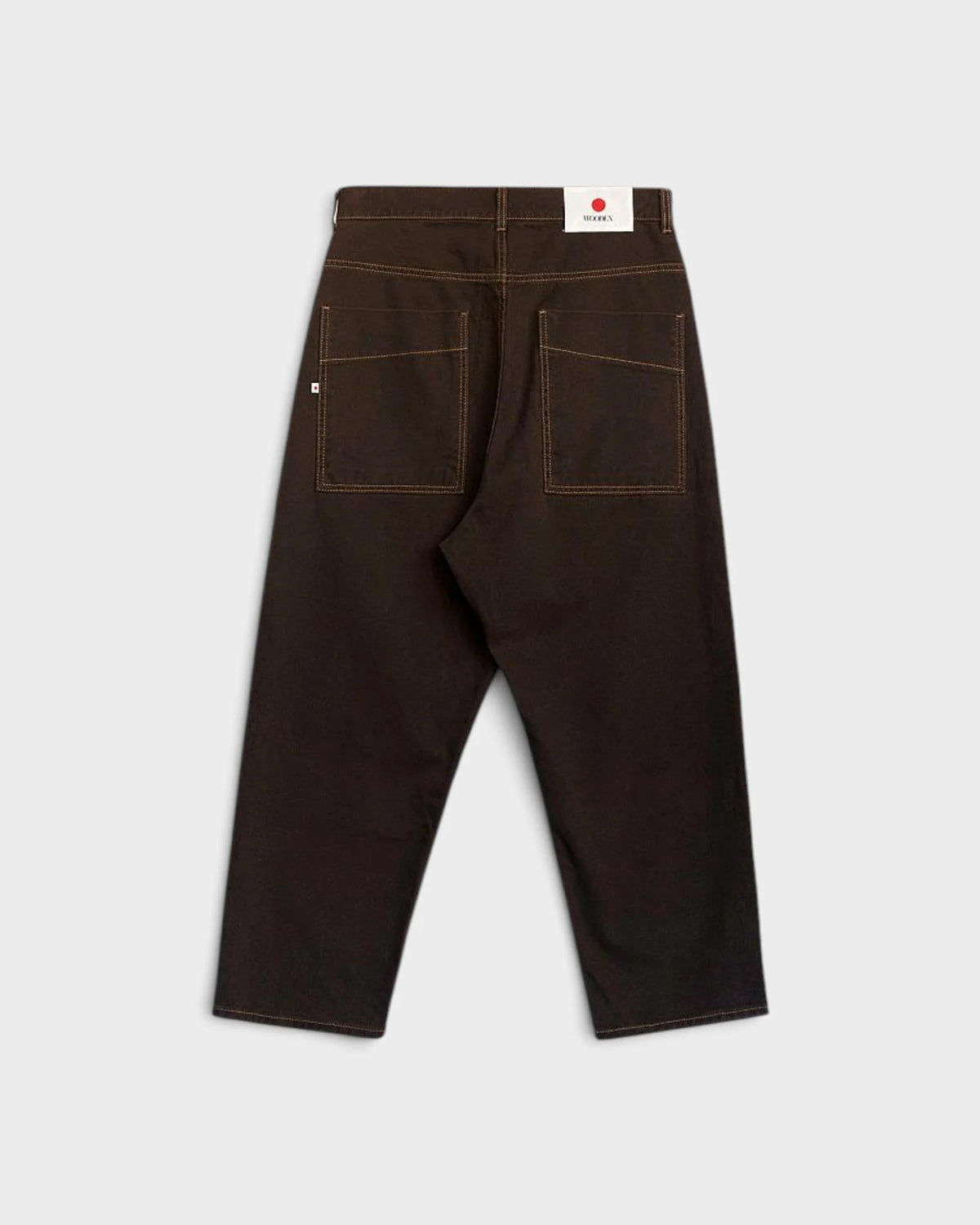 Jean homme Wooden Store Japan coloris Moro, vue de détail