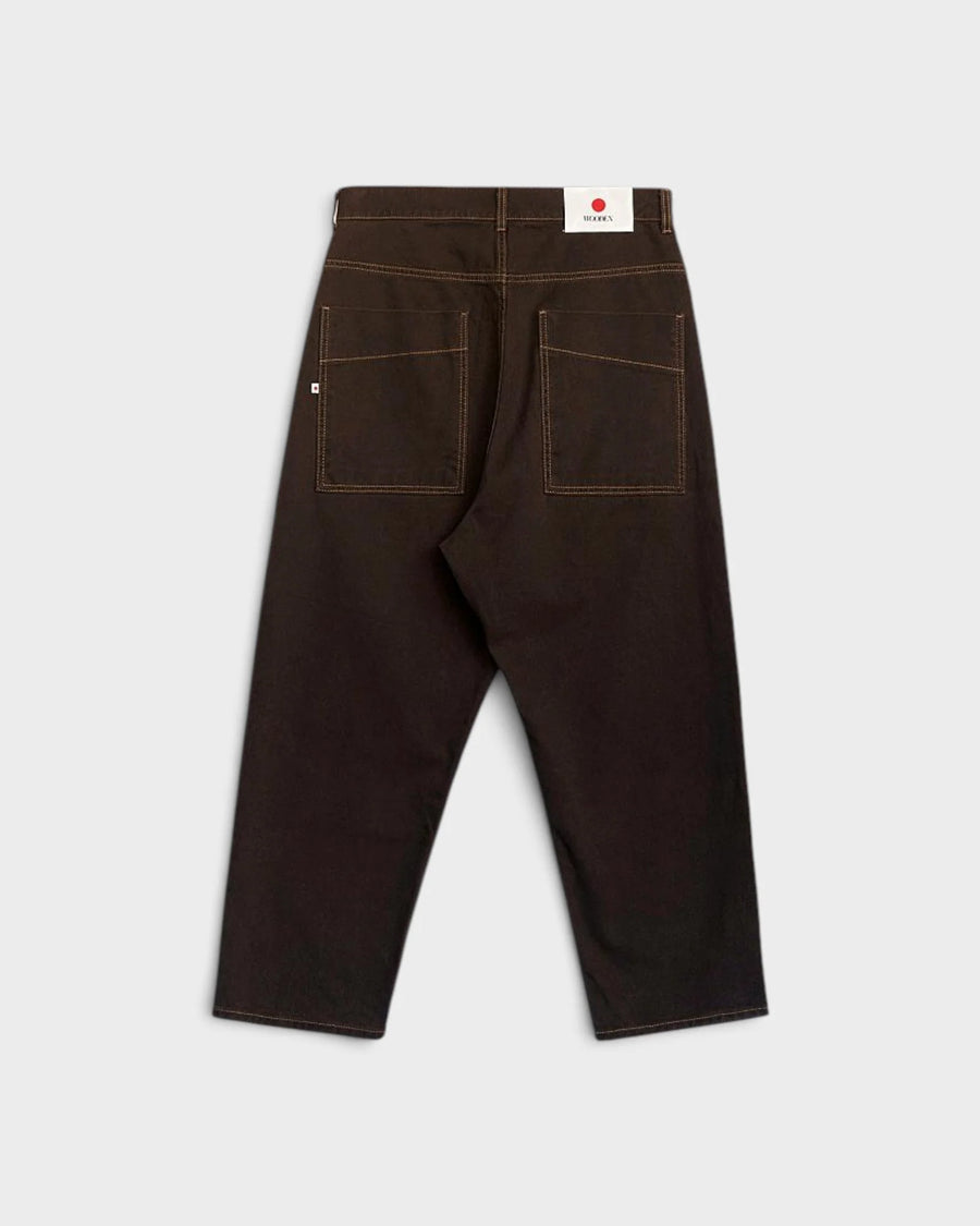Jean homme Wooden Store Japan coloris Moro, vue de détail