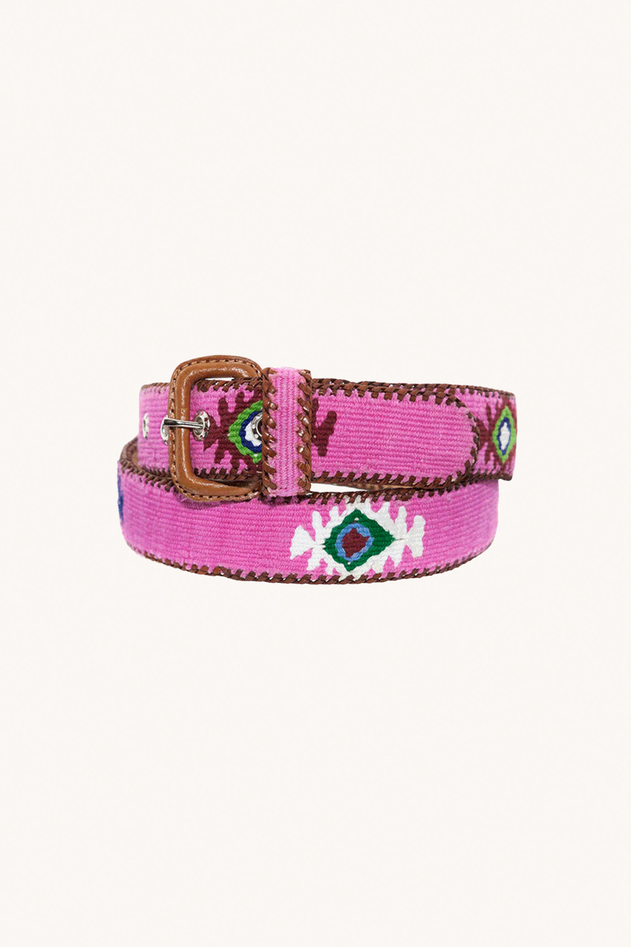 LA MANSA - Rosa Fuerte Ethnic Belt