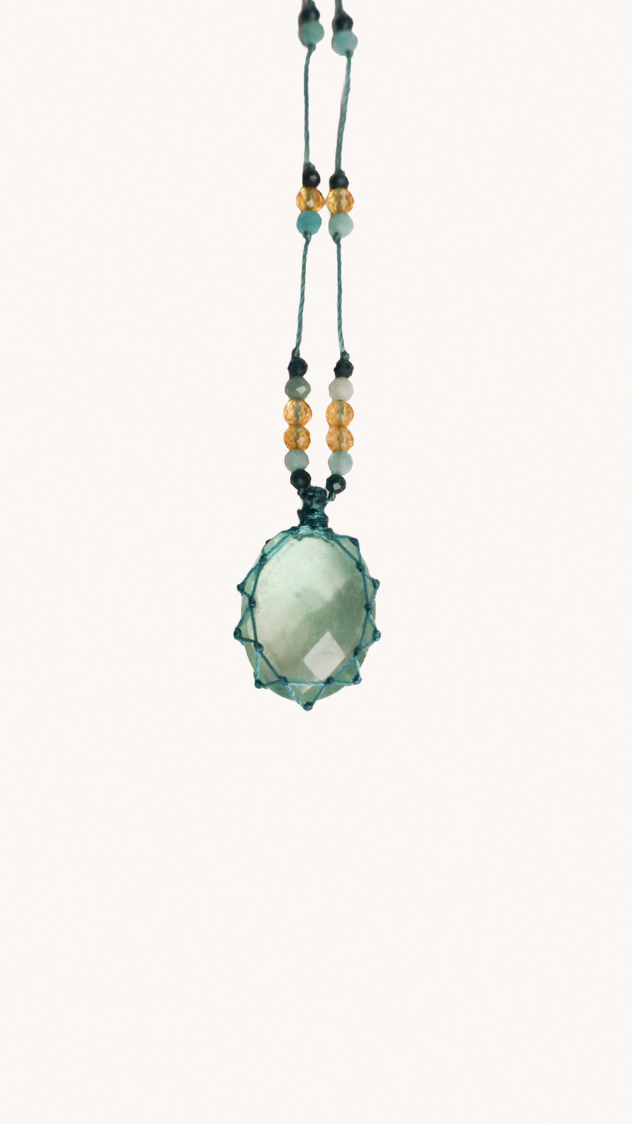 RHAKI ME - Collier Pour Femme En Pierre Turquoise