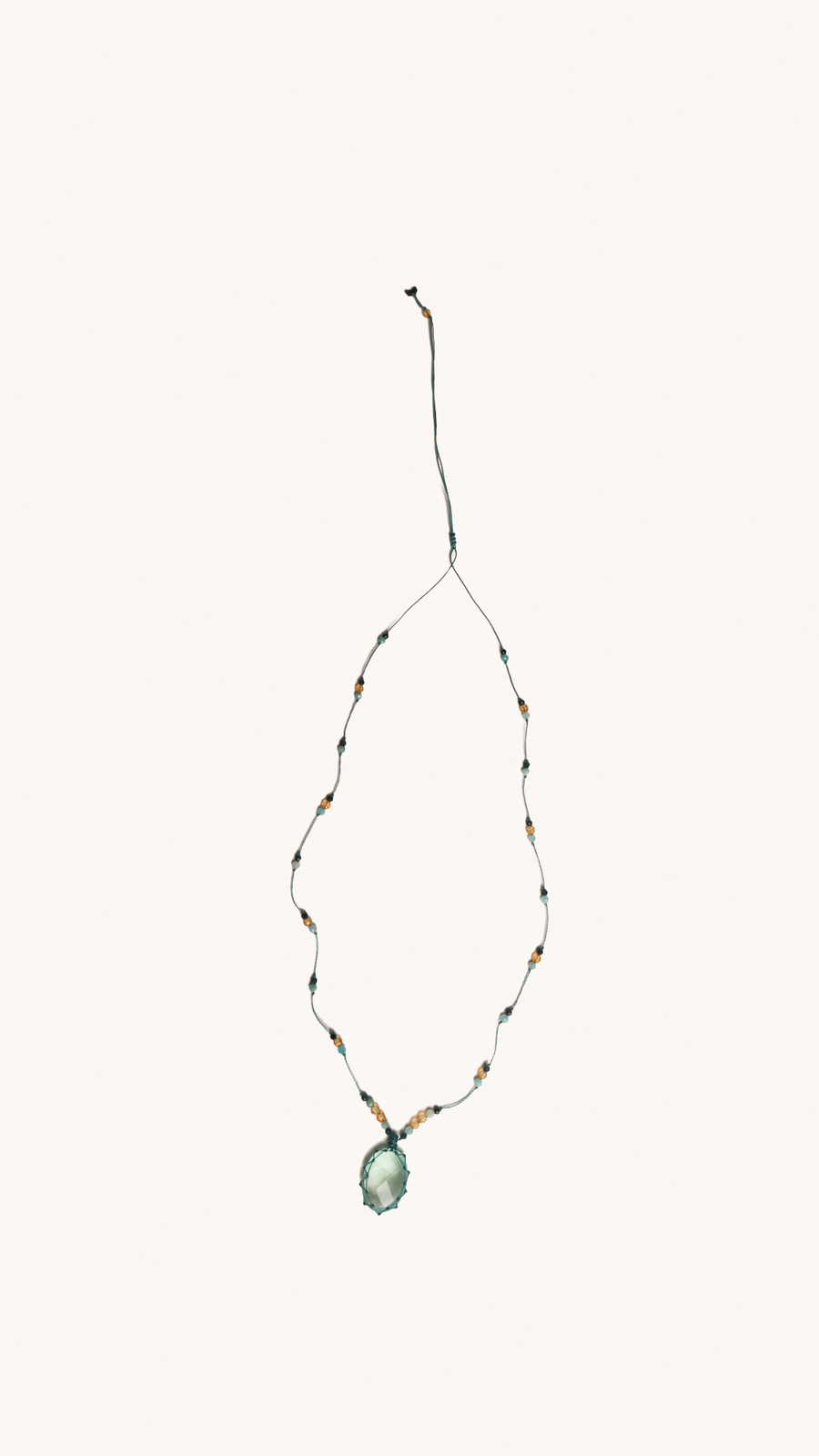 RHAKI ME - Collier Pour Femme En Pierre Turquoise