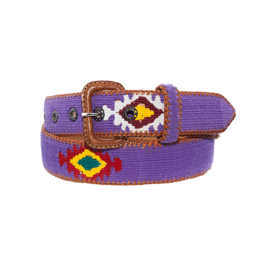 LA MANSA - Lila Ethnic Belt