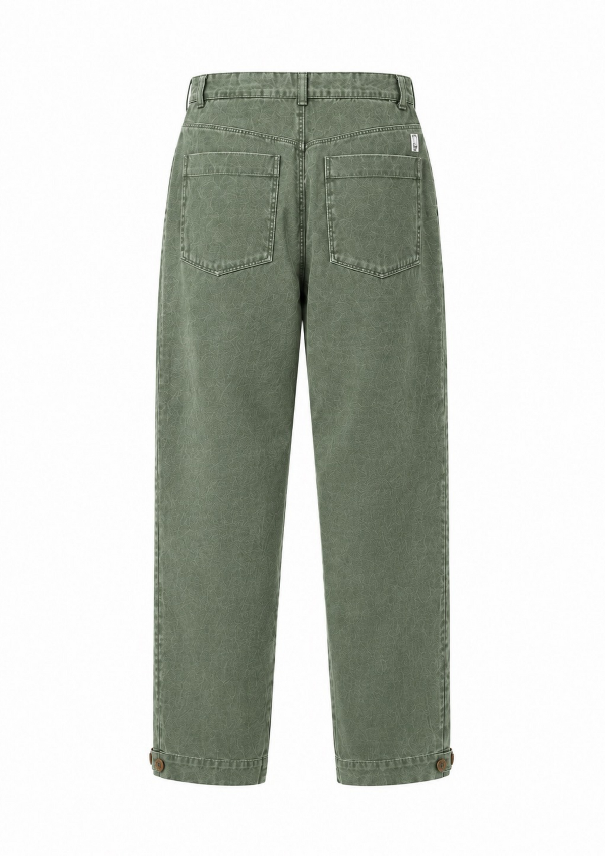 Pantalon à pinces homme Madson Macugnaga vert olive, deuxième vue
