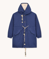 L'ÎLE BLEUE - Parka Meenu Bleu Indigo