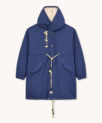 L'ÎLE BLEUE - MANTEAU MEENU BLEU