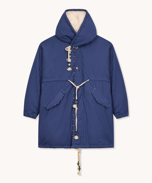 L'ÎLE BLEUE - MANTEAU MEENU BLEU