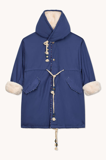 L'ÎLE BLEUE - MANTEAU MEENU BLEU