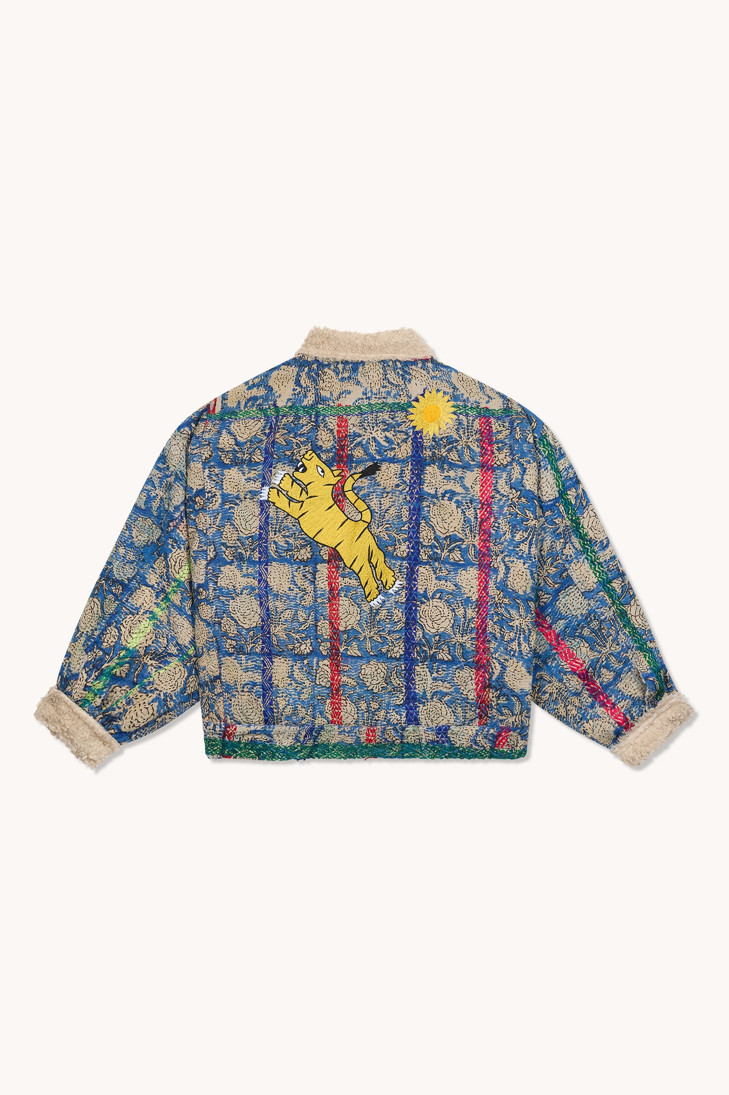 L'ÎLE BLEUE - BLOUSON JIM FOURRÉ - TIGRE