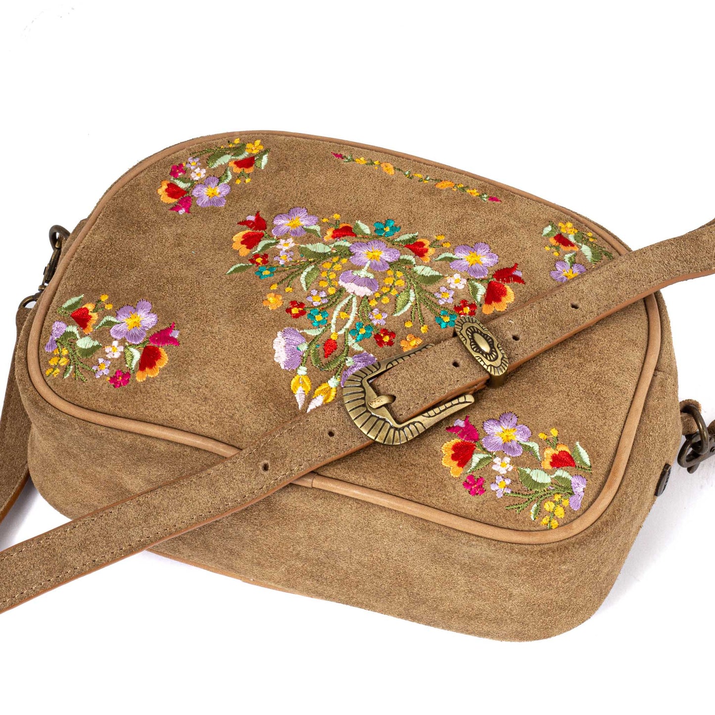 MEXICANA - Mini Bag Sora Tan Suede