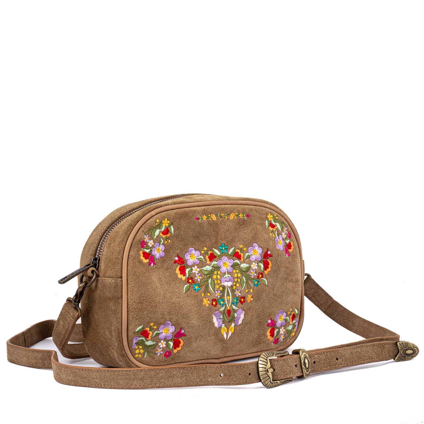 MEXICANA - Mini Bag Sora Tan Suede