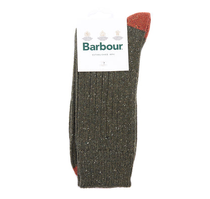 BARBOUR - Chaussettes Houghton Olive