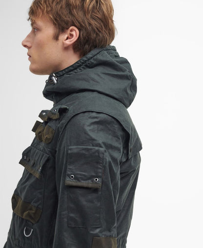 BARBOUR - Barbour x TO KI TO Outland Waxed Jacket