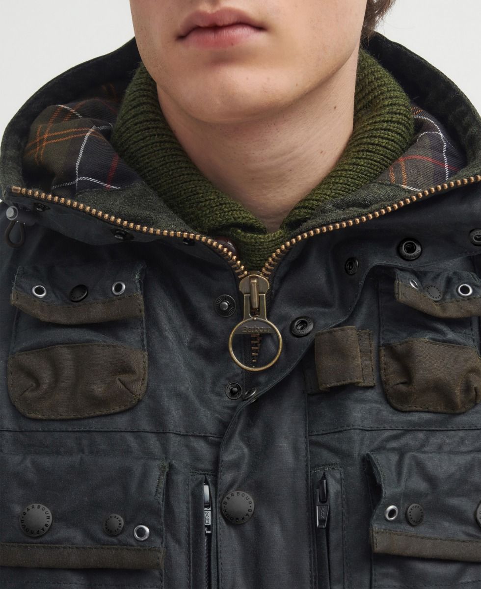 BARBOUR - Barbour x TO KI TO Outland Waxed Jacket