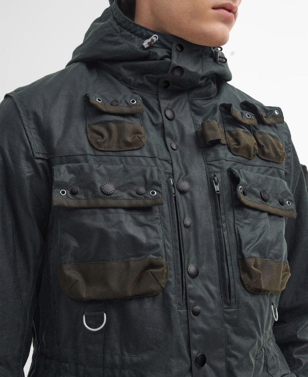 BARBOUR - Barbour x TO KI TO Outland Waxed Jacket