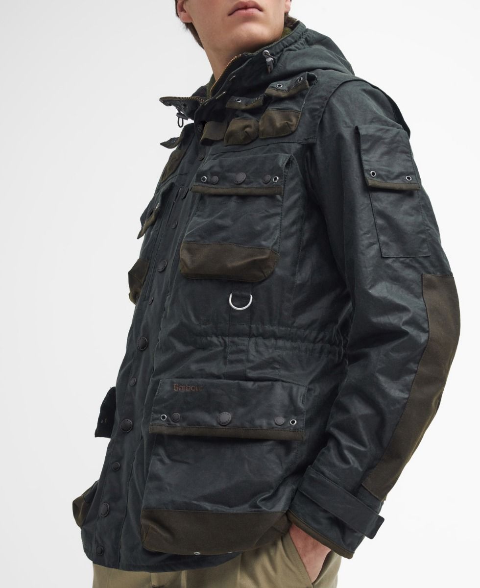 BARBOUR - Barbour x TO KI TO Outland Waxed Jacket